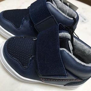Boys navy blue shoes